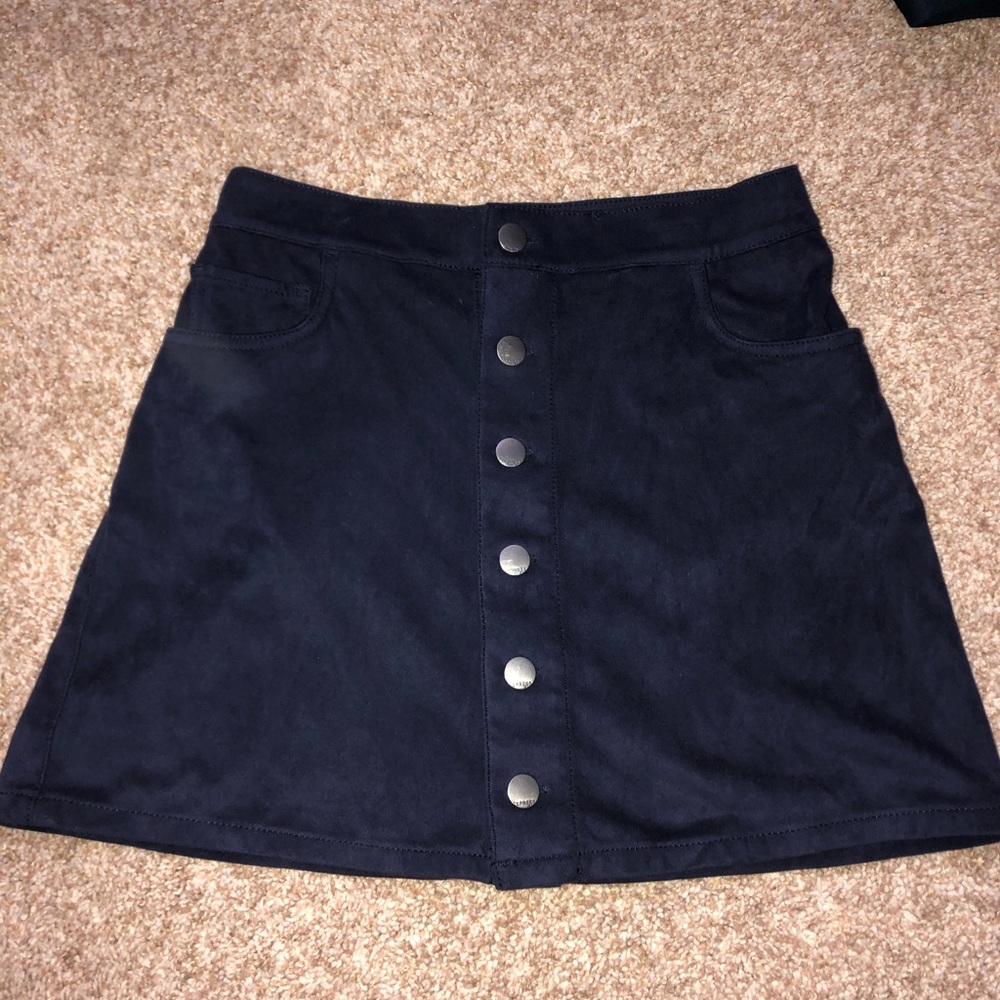 Navy blue skirt